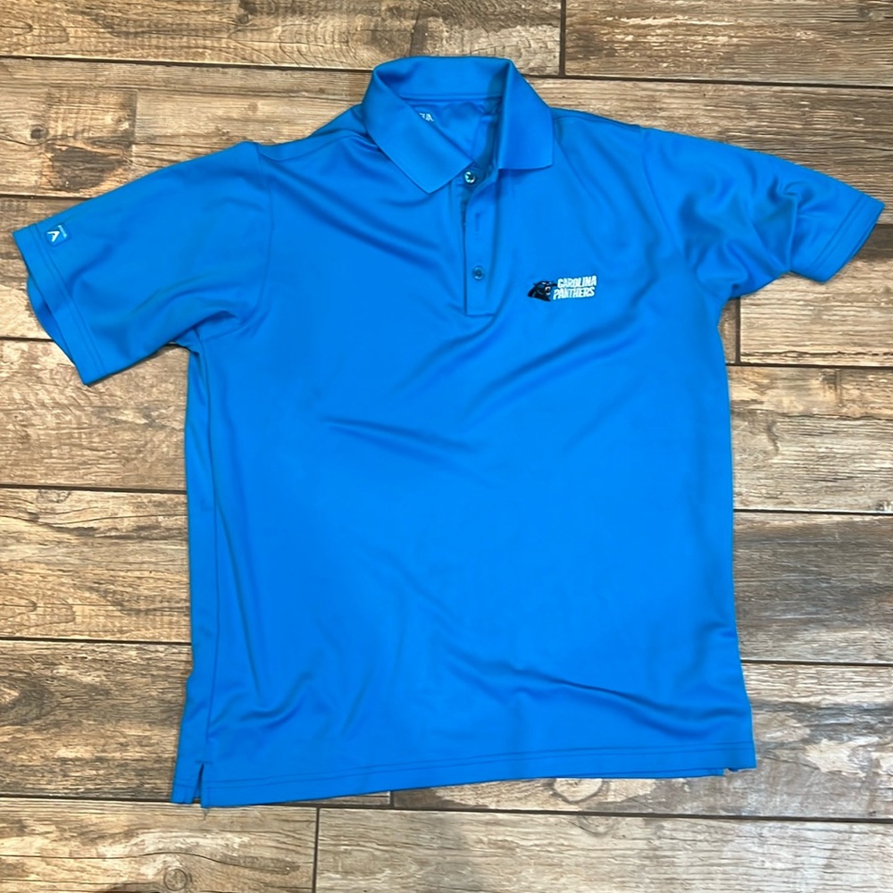 Carolina Panthers polo.
